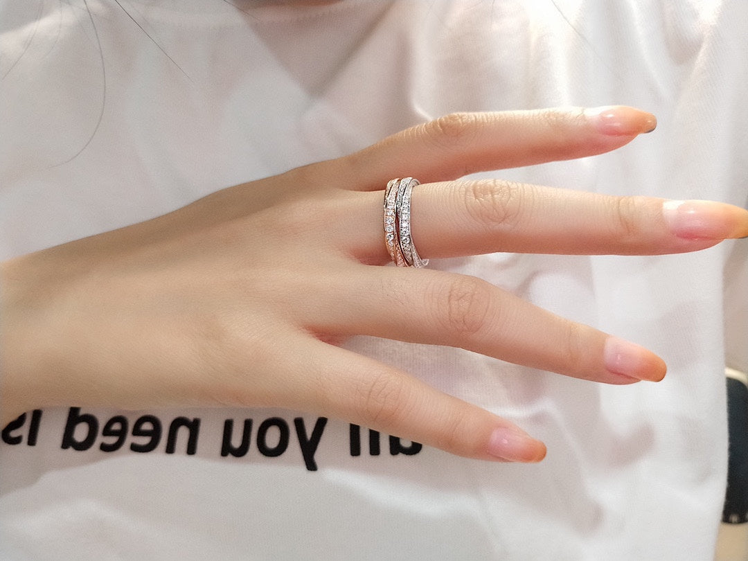 [Resenly Jewelry]SPIRAL DIAMOND RING