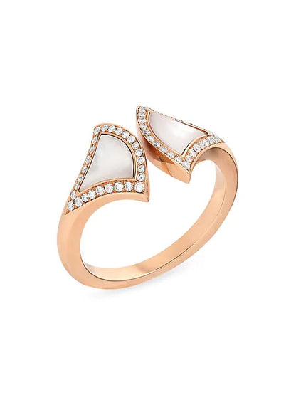 [Resenly Jewelry]DREAM MOP DIAMOND OPEN RING