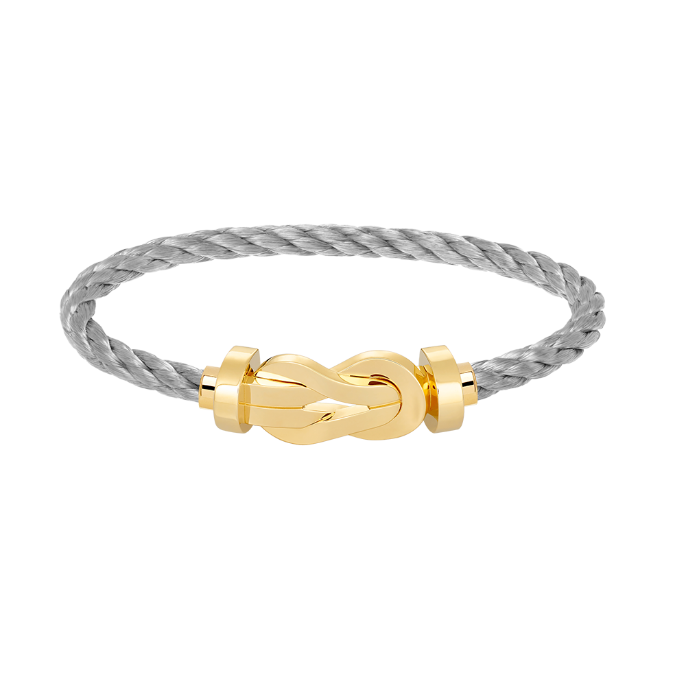 [Resenly Jewelry]CHANCE LARGE 8 FIGURE BUCKLE NO DIAMOND BRACELET GOLD