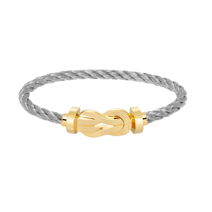 [Resenly Jewelry]CHANCE LARGE 8 FIGURE BUCKLE NO DIAMOND BRACELET GOLD