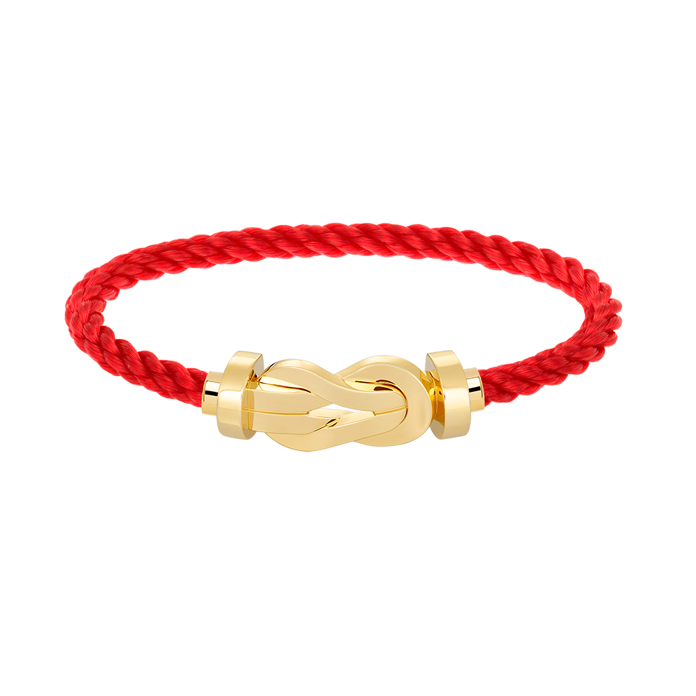 [Resenly Jewelry]CHANCE LARGE 8 FIGURE BUCKLE NO DIAMOND BRACELET GOLD
