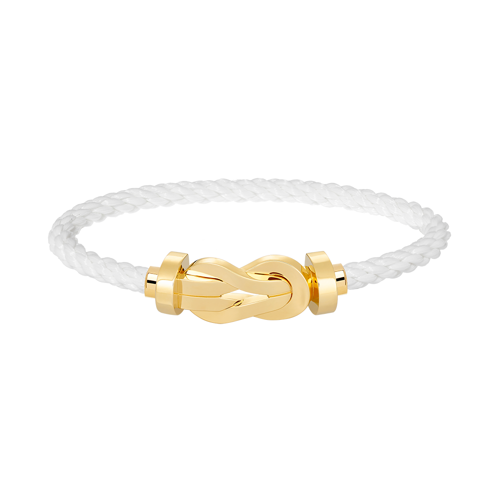 [Resenly Jewelry]CHANCE LARGE 8 FIGURE BUCKLE NO DIAMOND BRACELET GOLD