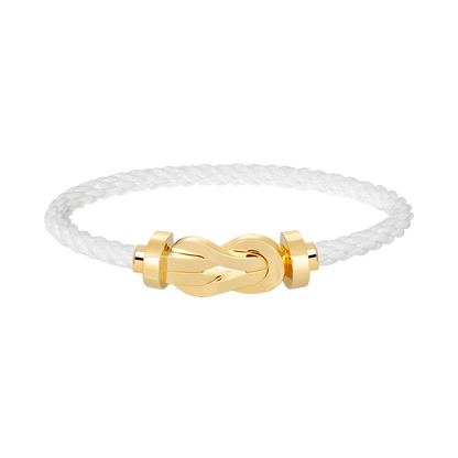 [Resenly Jewelry]CHANCE LARGE 8 FIGURE BUCKLE NO DIAMOND BRACELET GOLD