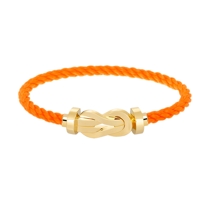 [Resenly Jewelry]CHANCE LARGE 8 FIGURE BUCKLE NO DIAMOND BRACELET GOLD
