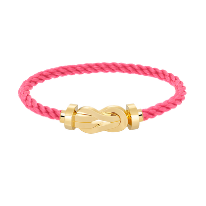 [Resenly Jewelry]CHANCE LARGE 8 FIGURE BUCKLE NO DIAMOND BRACELET GOLD