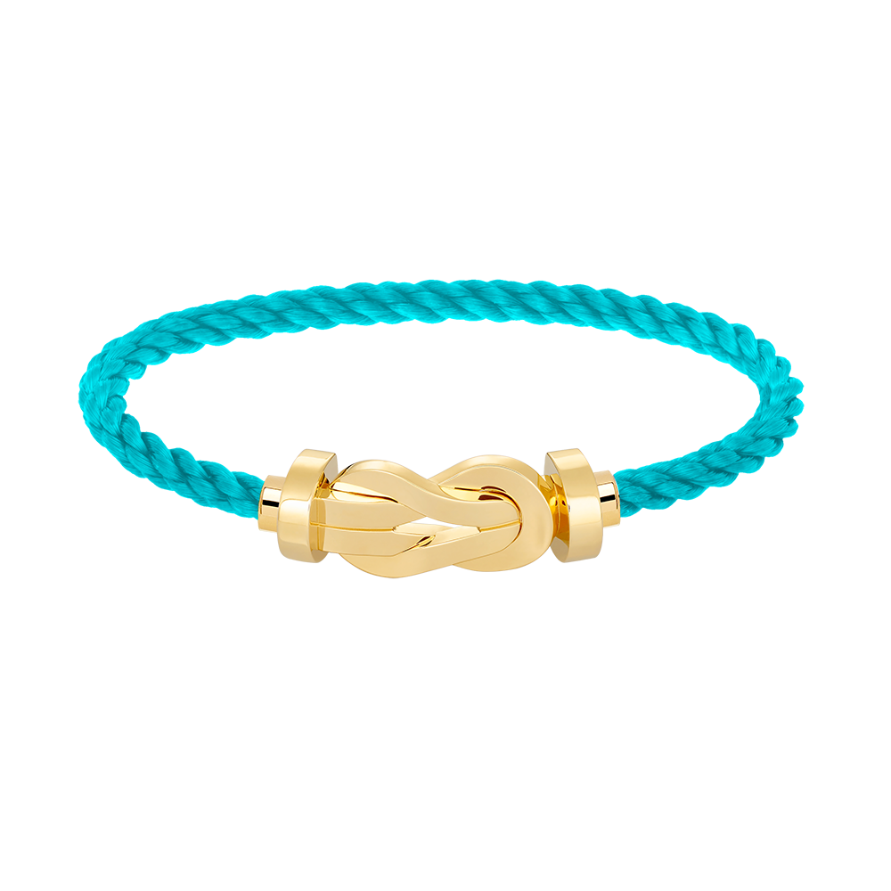 [Resenly Jewelry]CHANCE LARGE 8 FIGURE BUCKLE NO DIAMOND BRACELET GOLD
