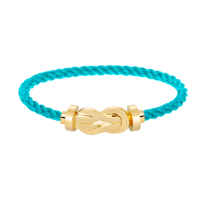 [Resenly Jewelry]CHANCE LARGE 8 FIGURE BUCKLE NO DIAMOND BRACELET GOLD