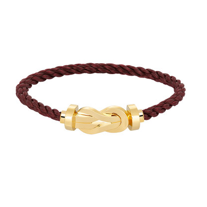 [Resenly Jewelry]CHANCE LARGE 8 FIGURE BUCKLE NO DIAMOND BRACELET GOLD
