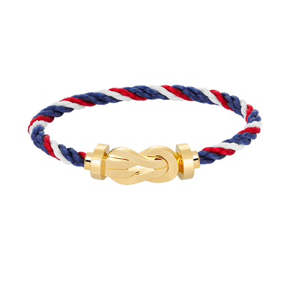 [Resenly Jewelry]CHANCE LARGE 8 FIGURE BUCKLE NO DIAMOND BRACELET GOLD