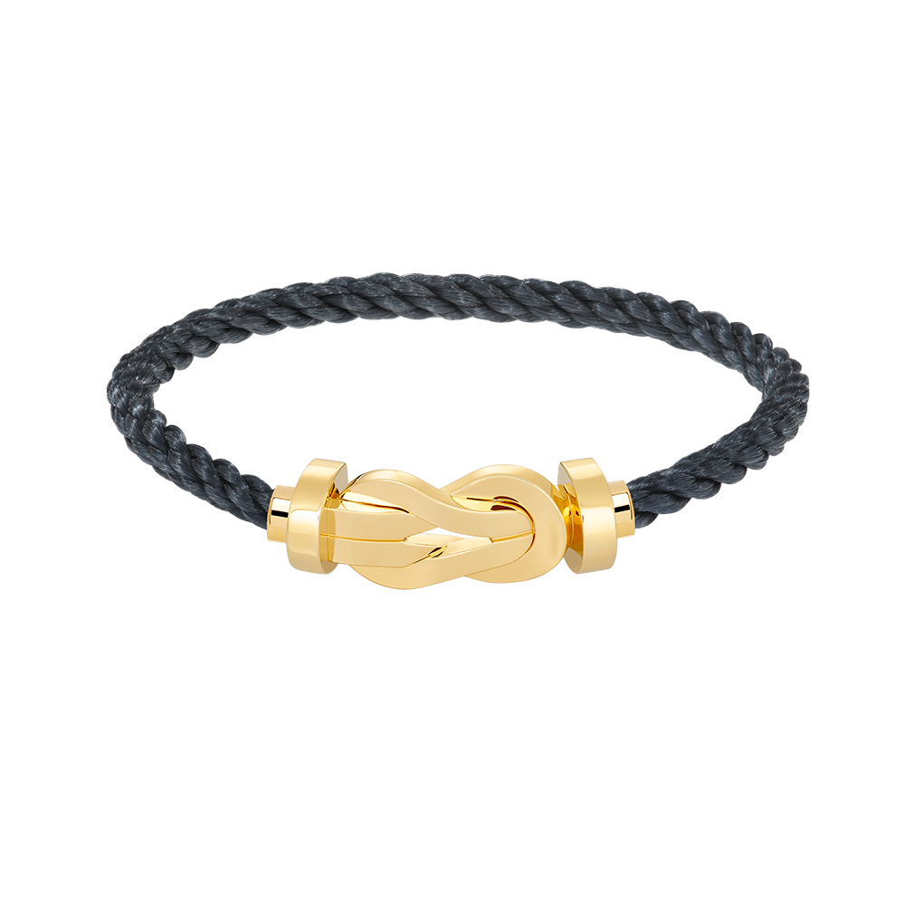 [Resenly Jewelry]CHANCE LARGE 8 FIGURE BUCKLE NO DIAMOND BRACELET GOLD