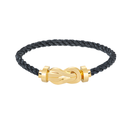 [Resenly Jewelry]CHANCE LARGE 8 FIGURE BUCKLE NO DIAMOND BRACELET GOLD
