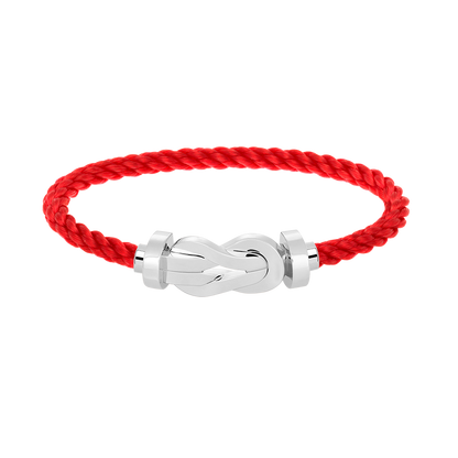 [Resenly Jewelry]CHANCE LARGE 8 FIGURE BUCKLE NO DIAMOND BRACELET SILVER