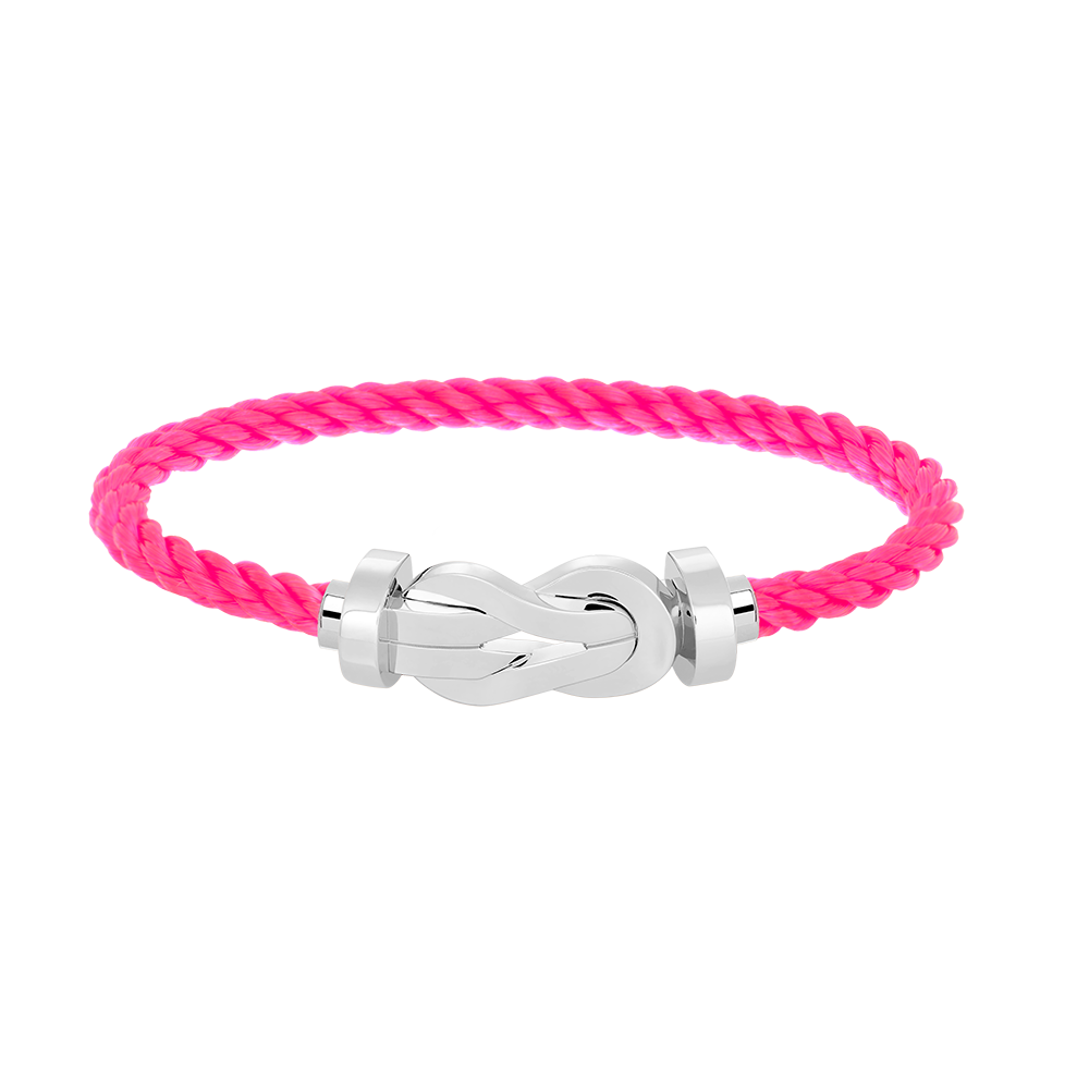 [Resenly Jewelry]CHANCE LARGE 8 FIGURE BUCKLE NO DIAMOND BRACELET SILVER