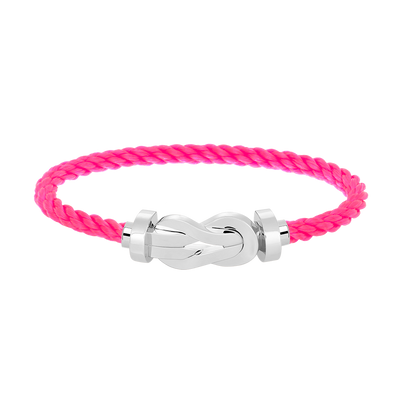 [Resenly Jewelry]CHANCE LARGE 8 FIGURE BUCKLE NO DIAMOND BRACELET SILVER