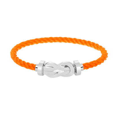 [Resenly Jewelry]CHANCE LARGE 8 FIGURE BUCKLE NO DIAMOND BRACELET SILVER