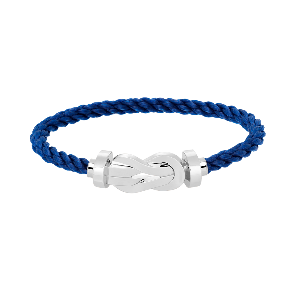 [Resenly Jewelry]CHANCE LARGE 8 FIGURE BUCKLE NO DIAMOND BRACELET SILVER