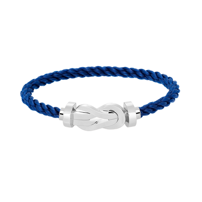 [Resenly Jewelry]CHANCE LARGE 8 FIGURE BUCKLE NO DIAMOND BRACELET SILVER