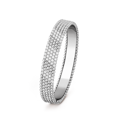 [Resenly Jewelry]  FIVE-ROW DIAMOND BRACELET