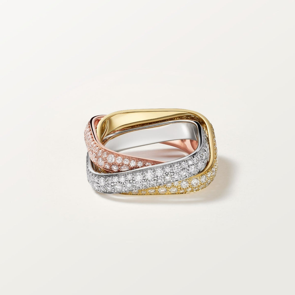 [Resenly Jewelry]TRINITY 3.5MM CUSHION RING COLLECTION