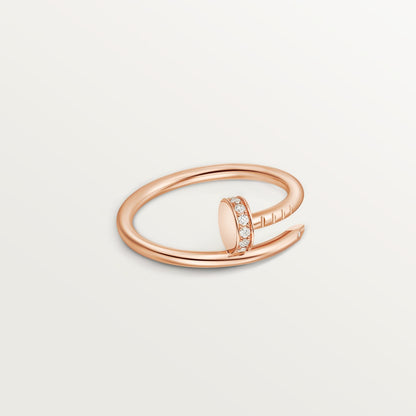 [Resenly Jewelry]JUSTE 1.8MM HALF DIAMOND RING