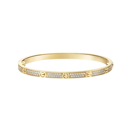 [Resenly Jewelry]LOVE BRACELET 3.65MM DIAMOND-PAVED