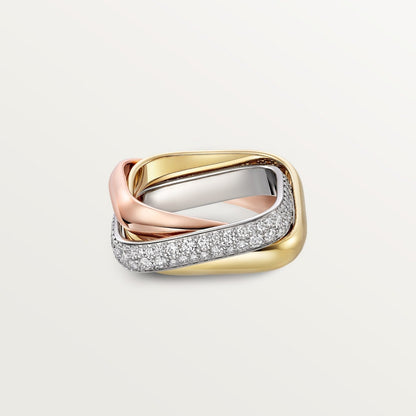 [Resenly Jewelry]TRINITY 3.5MM CUSHION RING COLLECTION