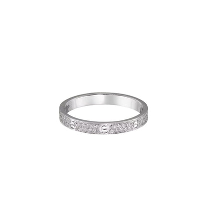 [Resenly Jewelry]LOVE RING 2.65MM DIAMOND