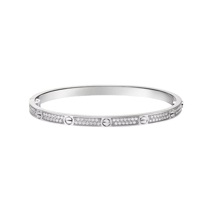 [Resenly Jewelry]LOVE BRACELET 3.65MM DIAMOND-PAVED