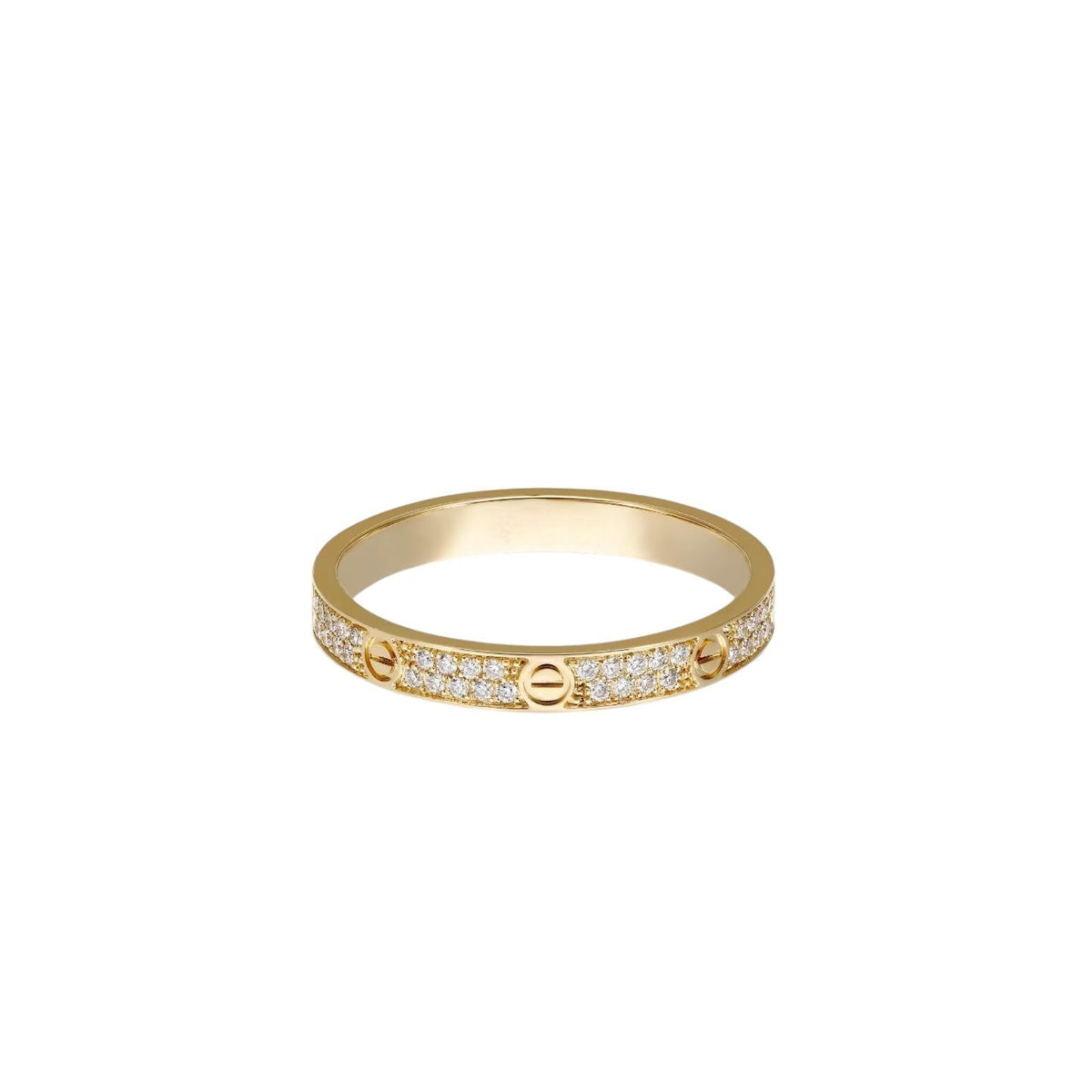 [Resenly Jewelry]LOVE RING 2.65MM DIAMOND
