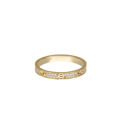 [Resenly Jewelry]LOVE RING 2.65MM DIAMOND