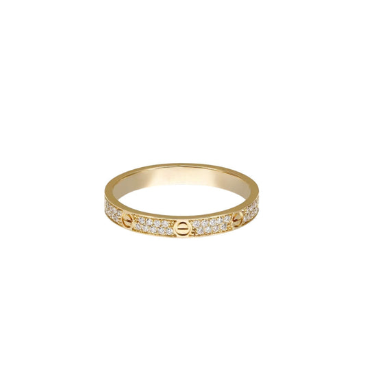 [Resenly Jewelry]LOVE RING 2.65MM DIAMOND