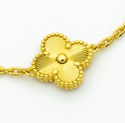[Resenly Jewelry] CLOVER 5 MOTIF LASER BRACELET COLLECTION
