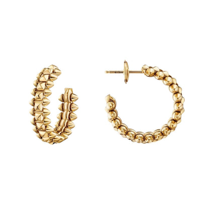 [Resenly Jewelry]CLASH SMALL HOOP EARRINGS