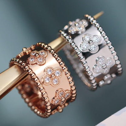 [Resenly Jewelry]CLOVER KALEIDOSCOPE RING 10MM