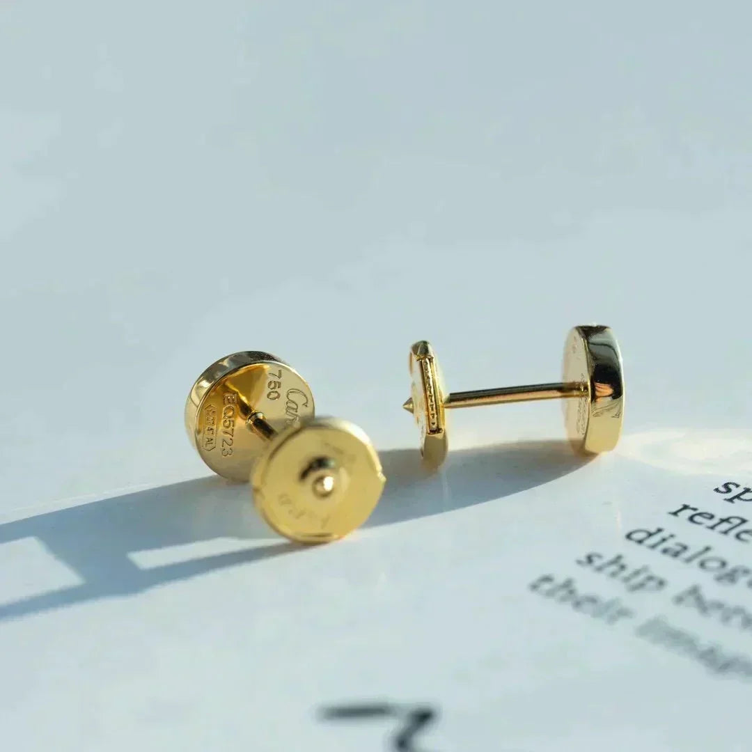 [Resenly Jewelry]LOVE EARRINGS GOLD 10MM