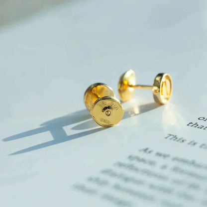 [Resenly Jewelry]LOVE EARRINGS GOLD 10MM