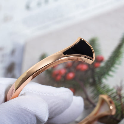 [Resenly Jewelry]DREAM BRACELET OPEN PINK GOLD MOP