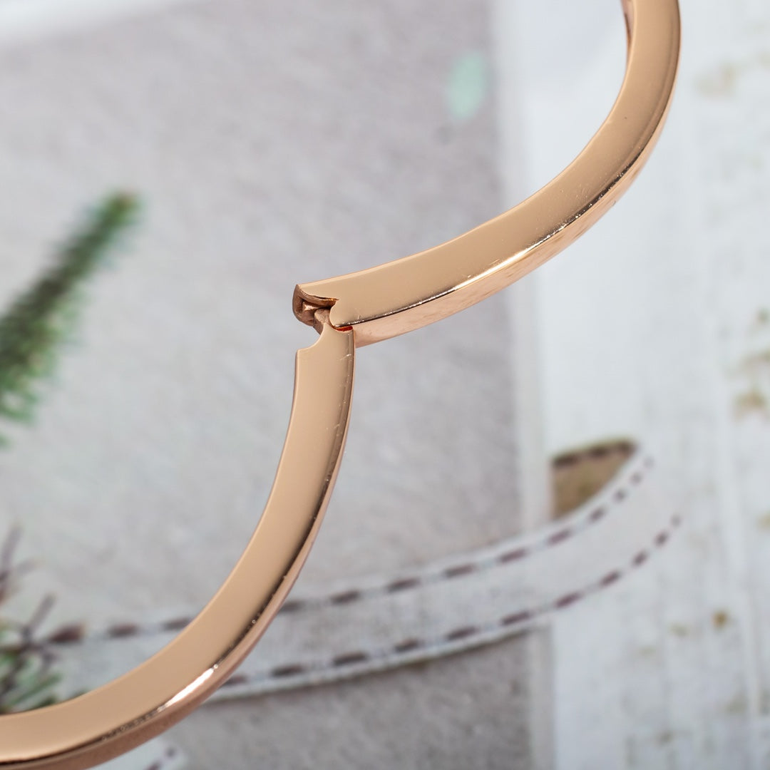 [Resenly Jewelry]DREAM BRACELET OPEN PINK GOLD MOP
