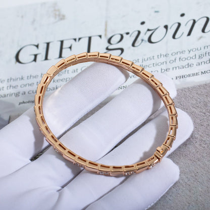 [Resenly Jewelry]SERPENTI BRACELET PINK GOLD DIAMOND