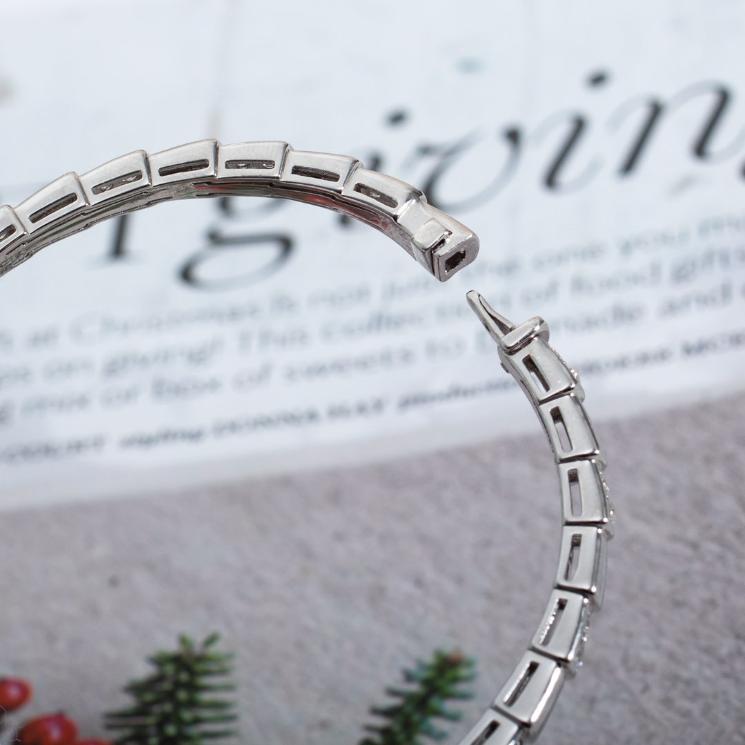 [Resenly Jewelry]SERPENTI BRACELET SILVER DIAMOND