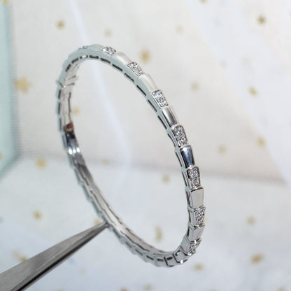 [Resenly Jewelry]SERPENTI BRACELET SILVER DIAMOND