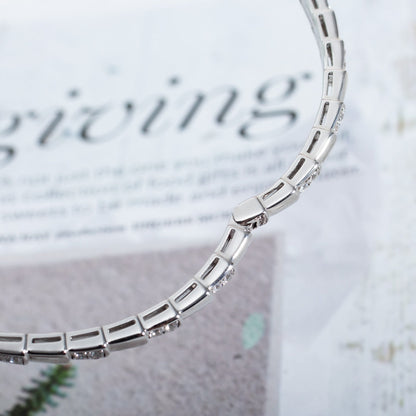 [Resenly Jewelry]SERPENTI BRACELET SILVER DIAMOND