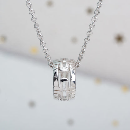 [Resenly Jewelry]PARENTESI NECKLACE SILVER