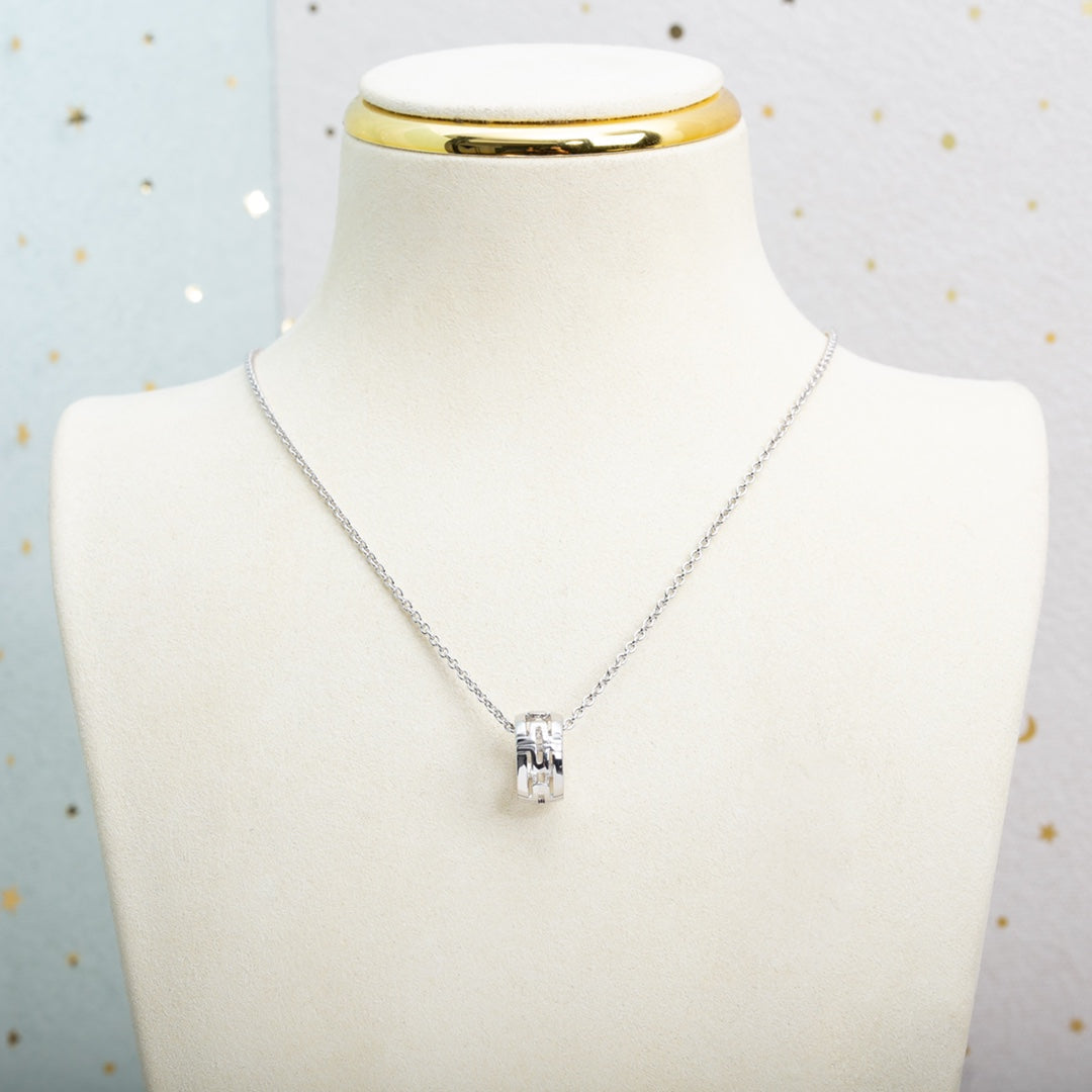 [Resenly Jewelry]PARENTESI NECKLACE SILVER
