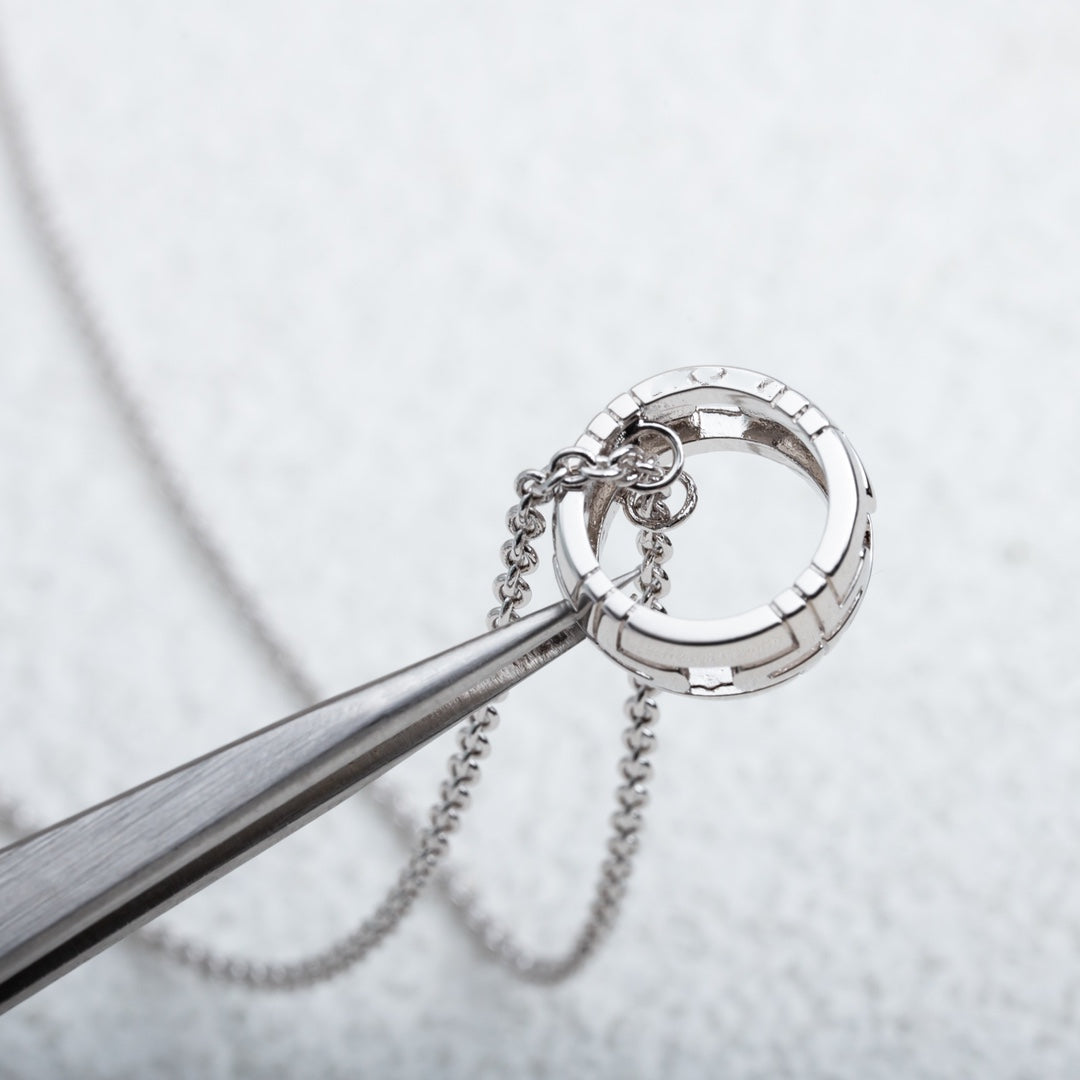 [Resenly Jewelry]PARENTESI NECKLACE SILVER