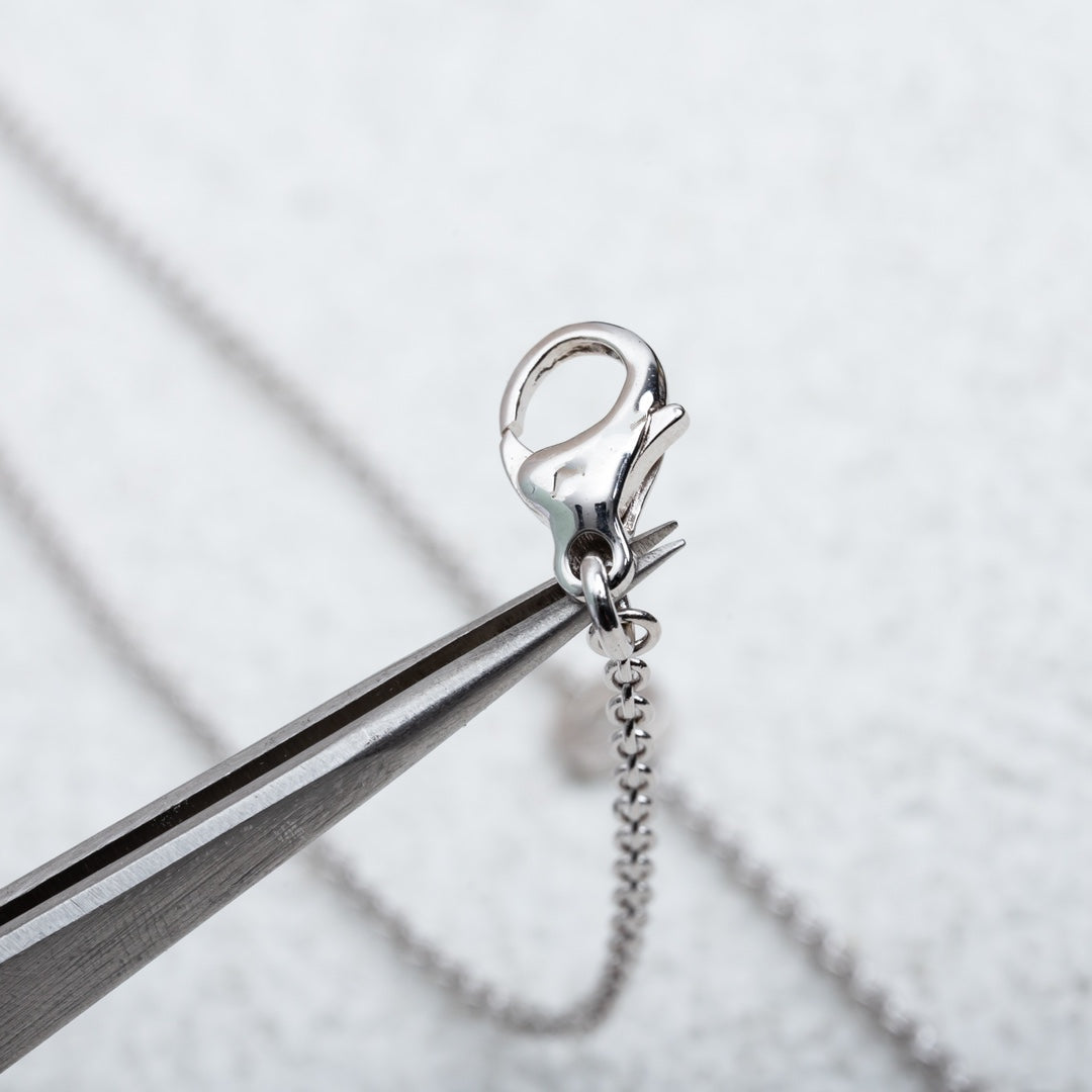 [Resenly Jewelry]PARENTESI NECKLACE SILVER