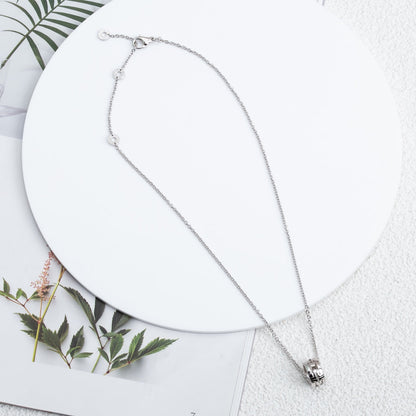 [Resenly Jewelry]PARENTESI NECKLACE SILVER