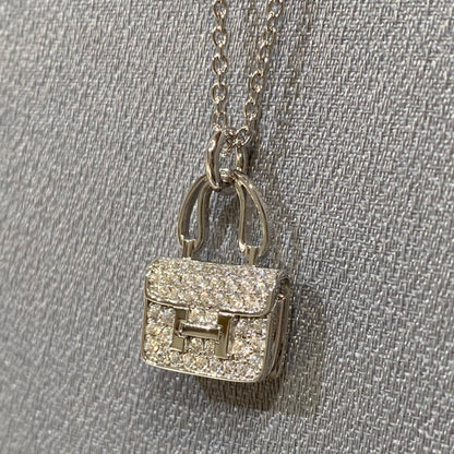 [Resenly Jewelry]CONSTANCE PEDANT DIAMOND NECKLACE