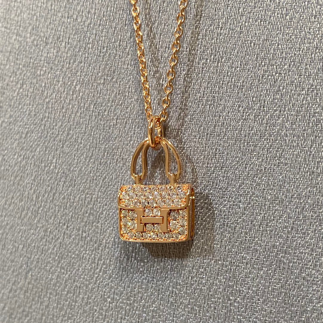 [Resenly Jewelry]CONSTANCE PEDANT DIAMOND NECKLACE