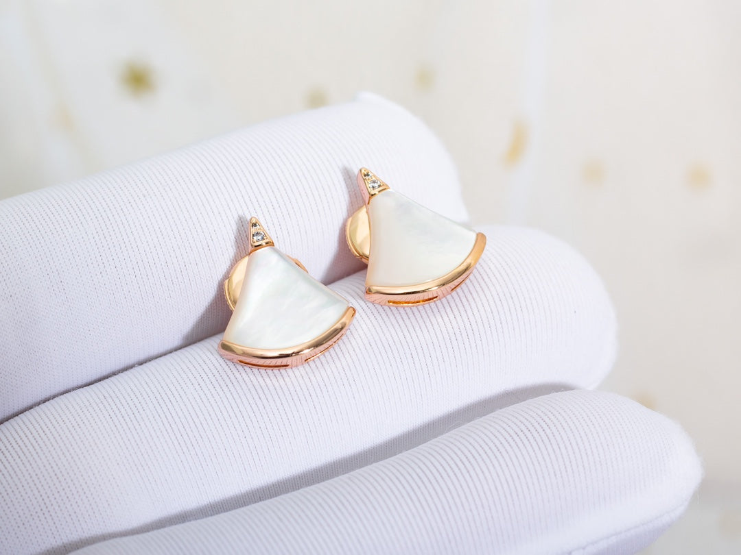 [Resenly Jewelry]DIVAS DREAM EARRINGS PINK GOLD